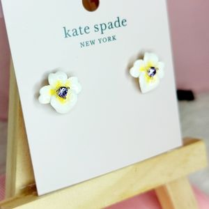 🎀 Kate Spade prescious pansy earrings